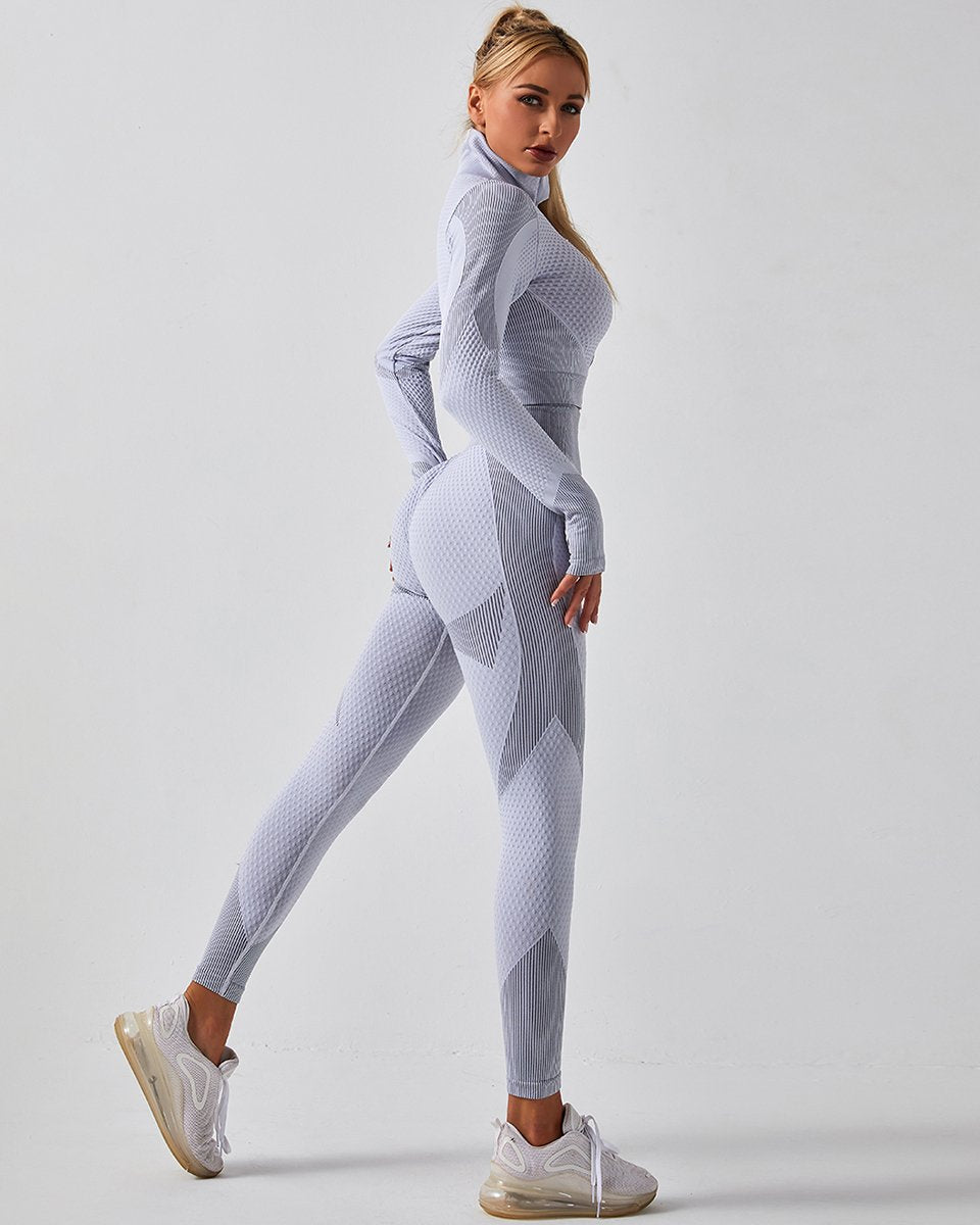 Amelia Activewear Harmony Seamless 2 Piece Set of Leggings & Top Size M -  NEW