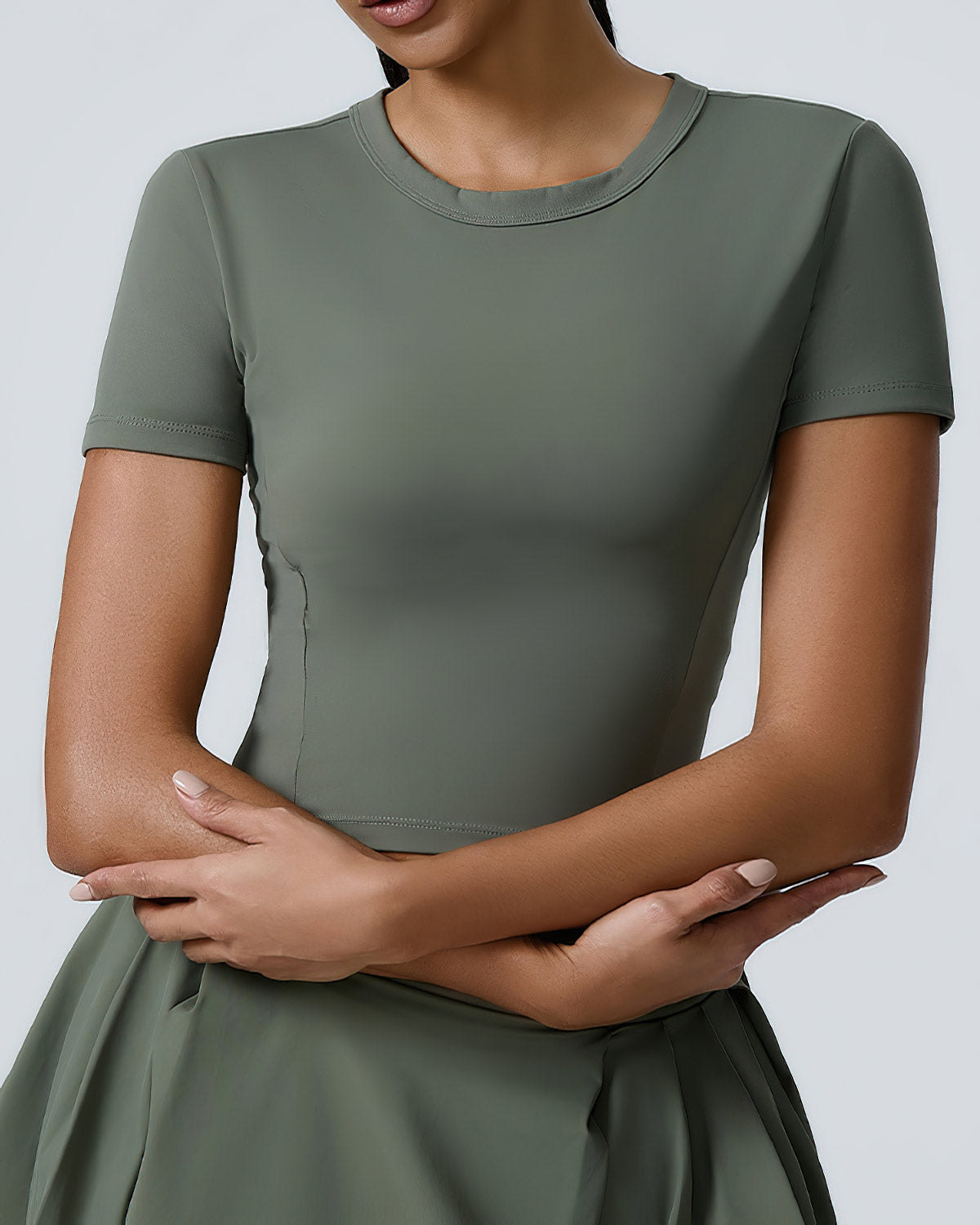 Old Tiralahilacha Heloise Tencel Green Tank Top