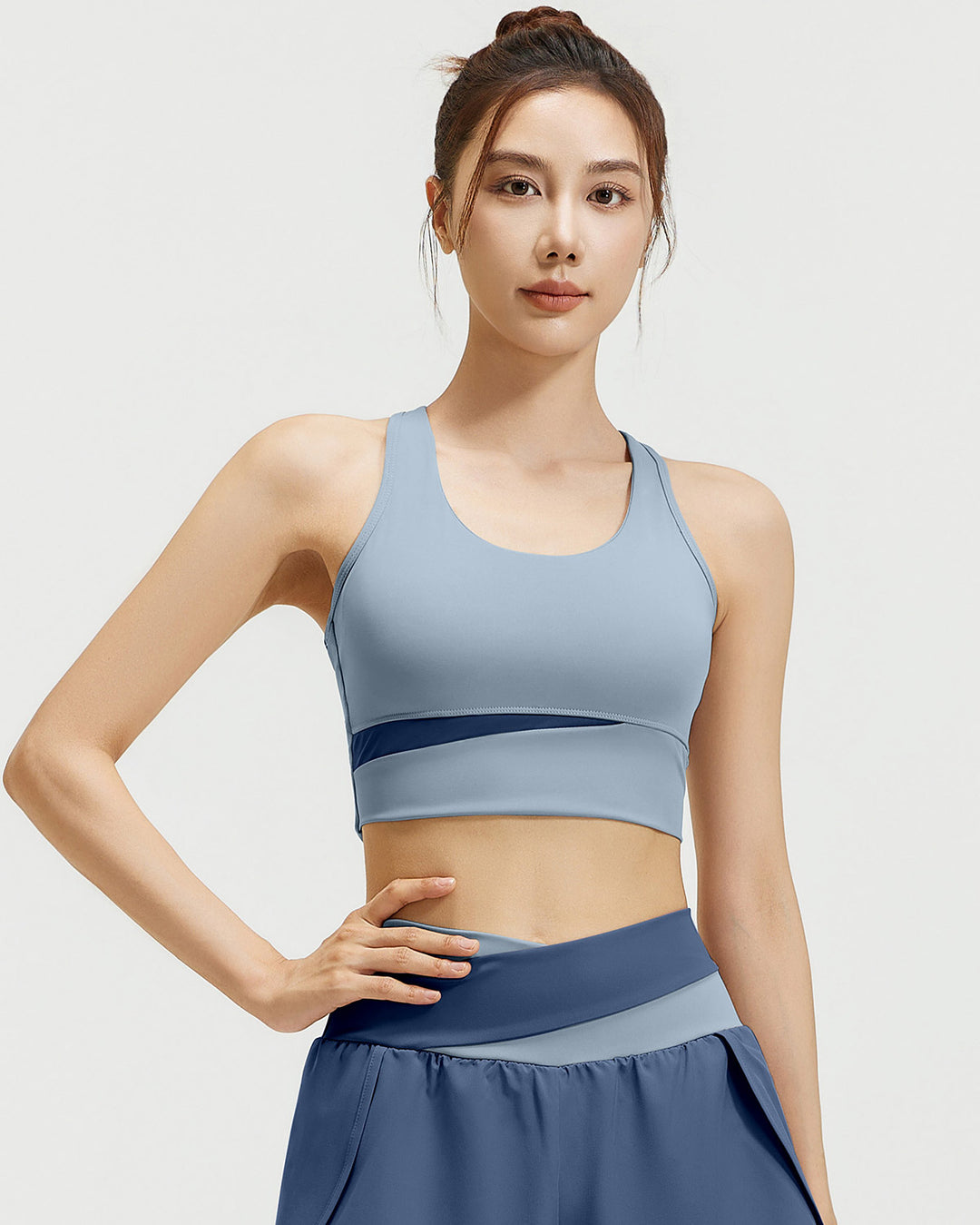 Morrigan Sports Bra - Blue