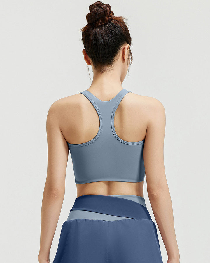 Morrigan Sports Bra - Blue