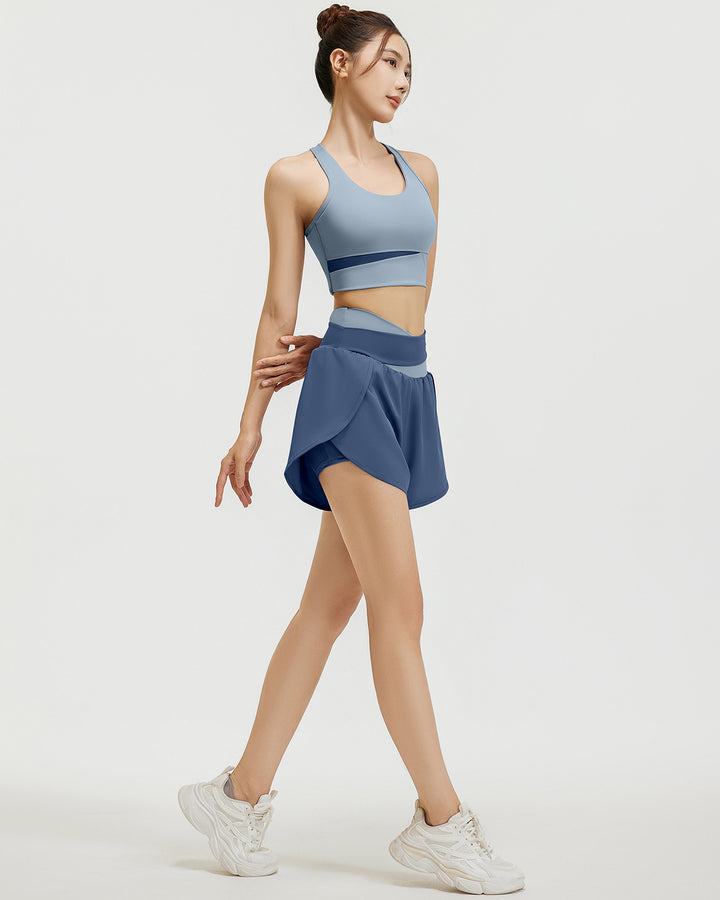 Morrigan Sports Bra - Blue
