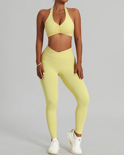 Adalee Sports Bra - Pastel Lime