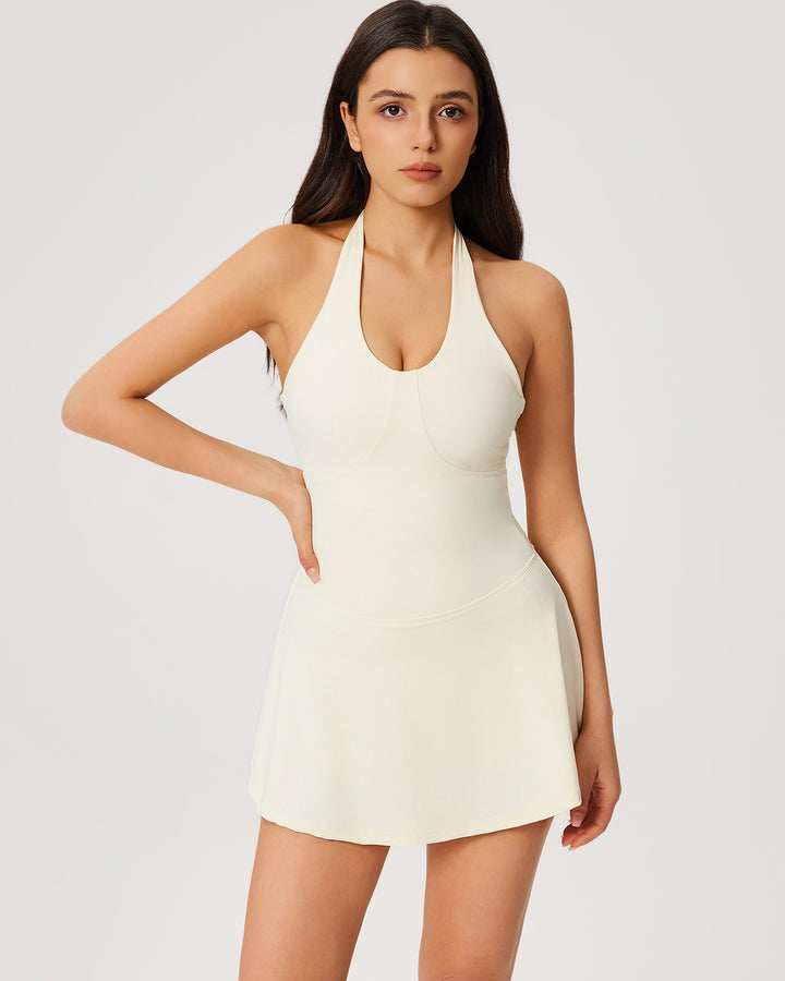 Aisla Romper - Beige