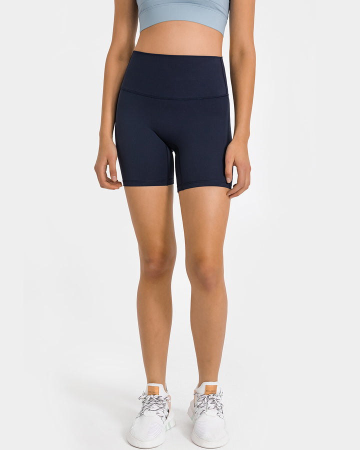 Aleah Seamless Shorts - Midnight Blue