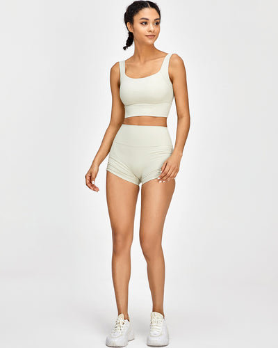 Alena Crop Top - Beige