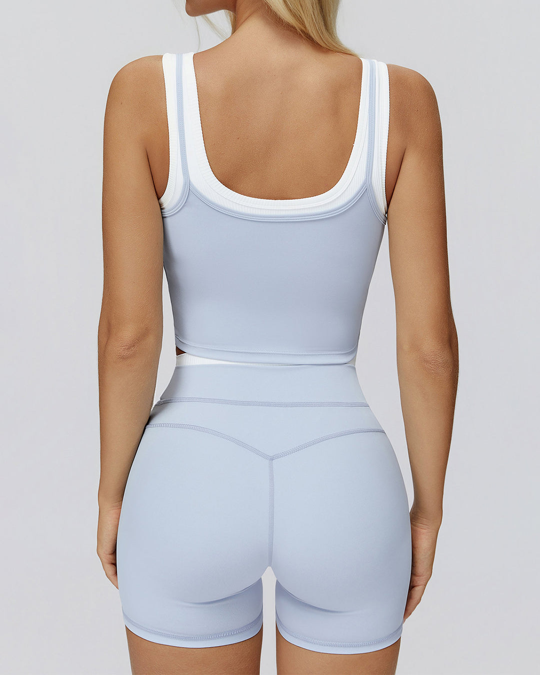 Alessia Crop Top - Sky