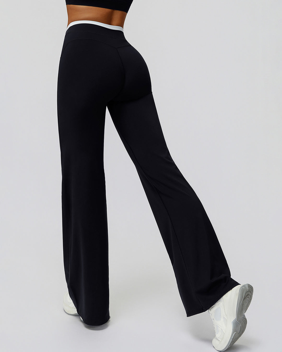 Alessia Flare Leggings - Black