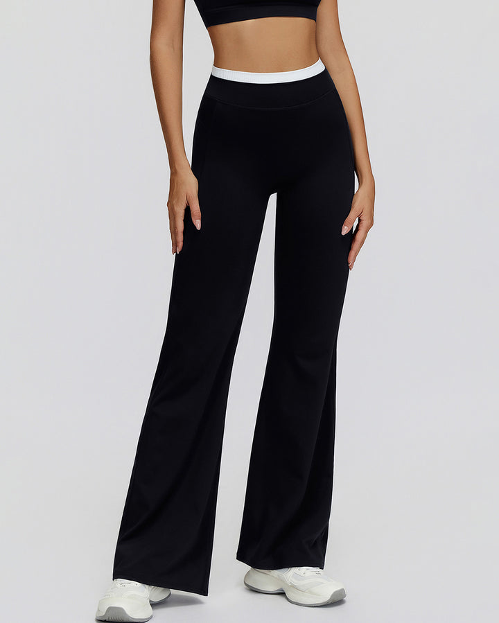 Alessia Flare Leggings - Black