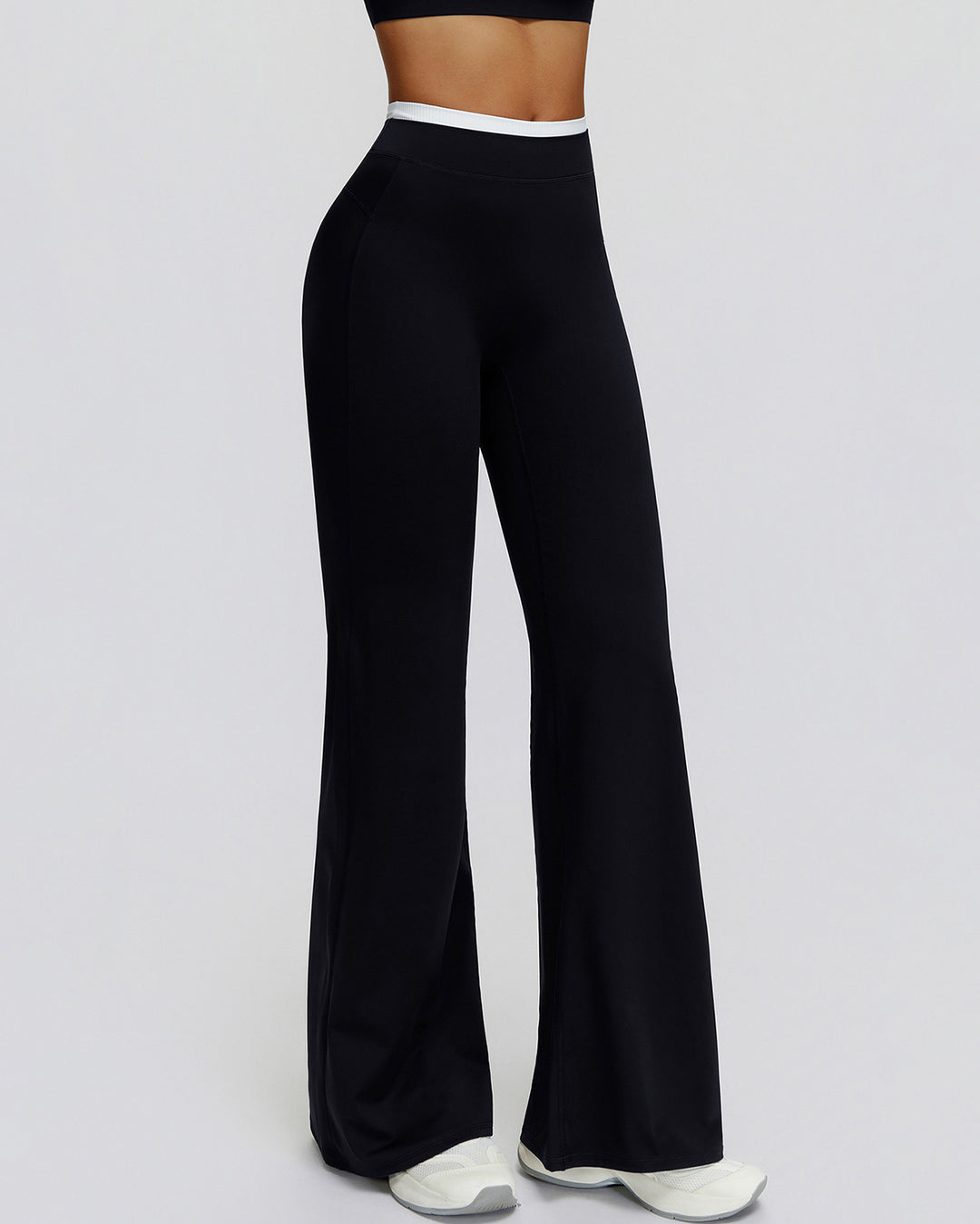 Alessia Flare Leggings - Black