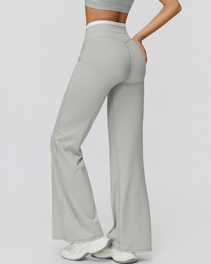 Alessia Flare Leggings - Grey