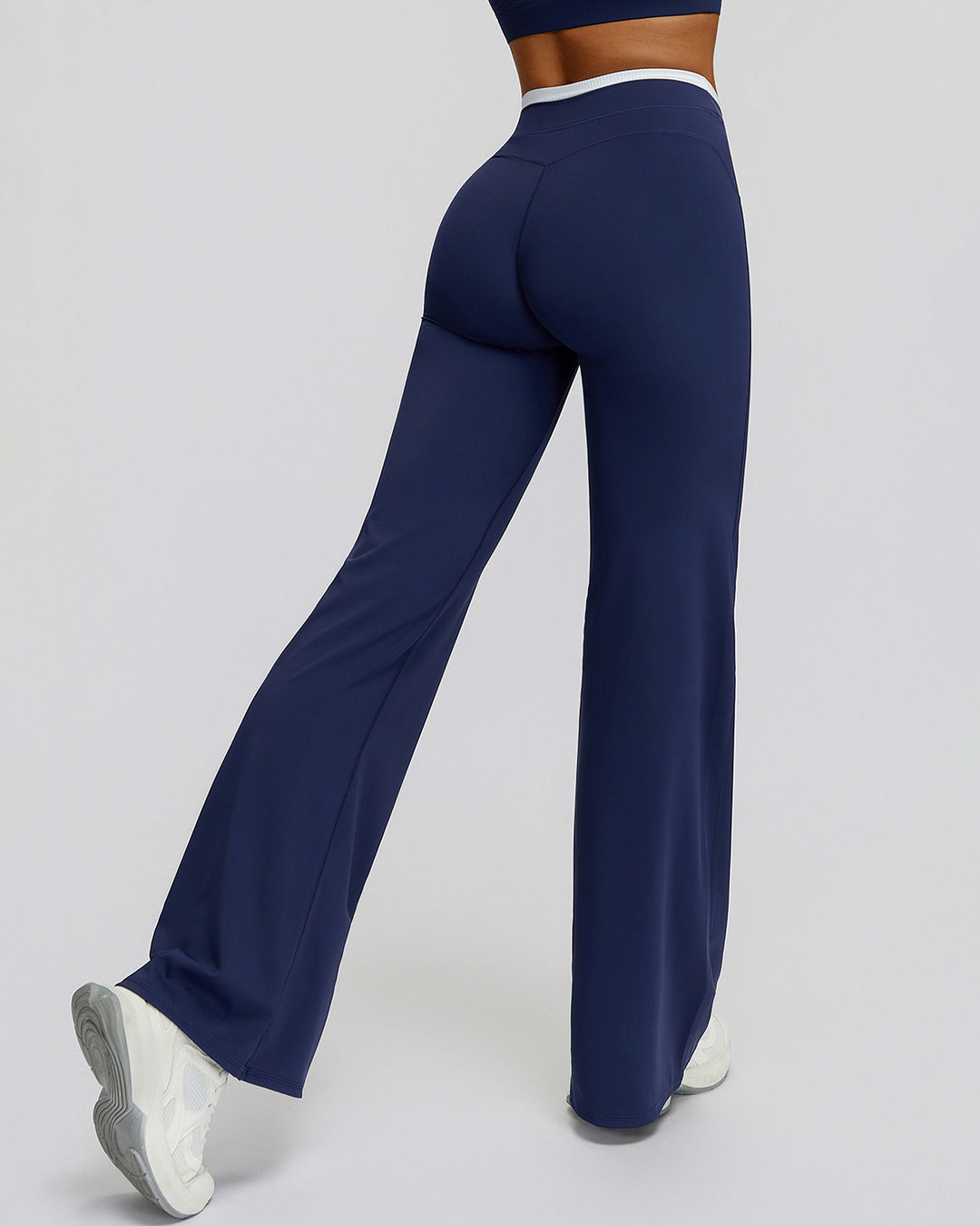Alessia Flare Leggings - Navy