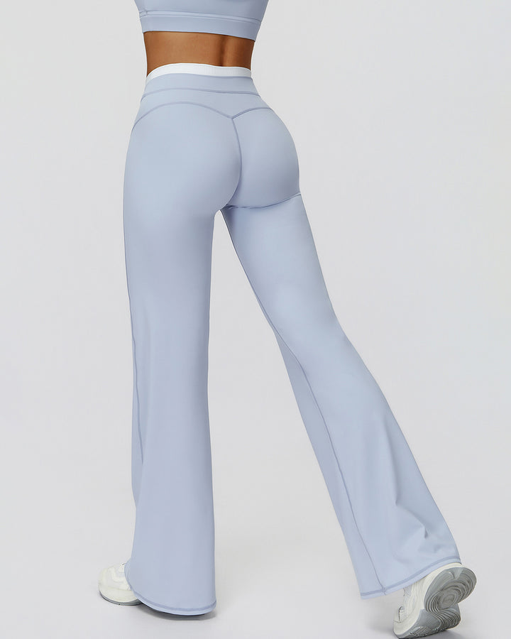 Alessia Flare Leggings - Sky
