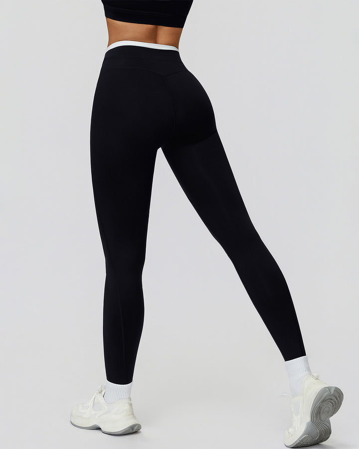 Alessia Seamless Leggings - Black