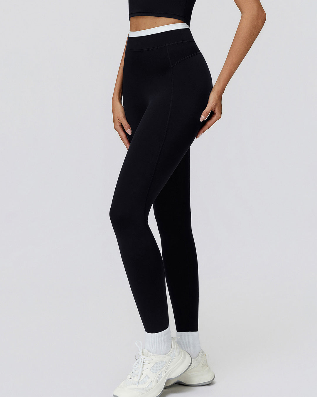 Alessia Seamless Leggings - Black