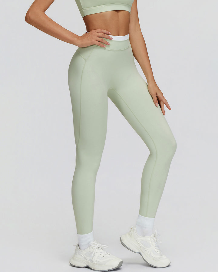 Alessia Seamless Leggings - Green
