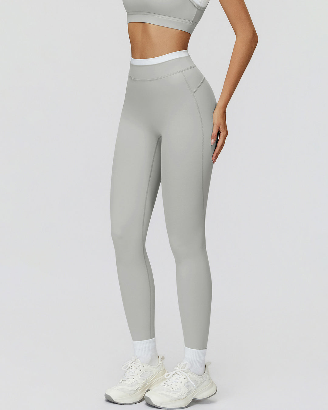 Alessia Seamless Leggings - Grey