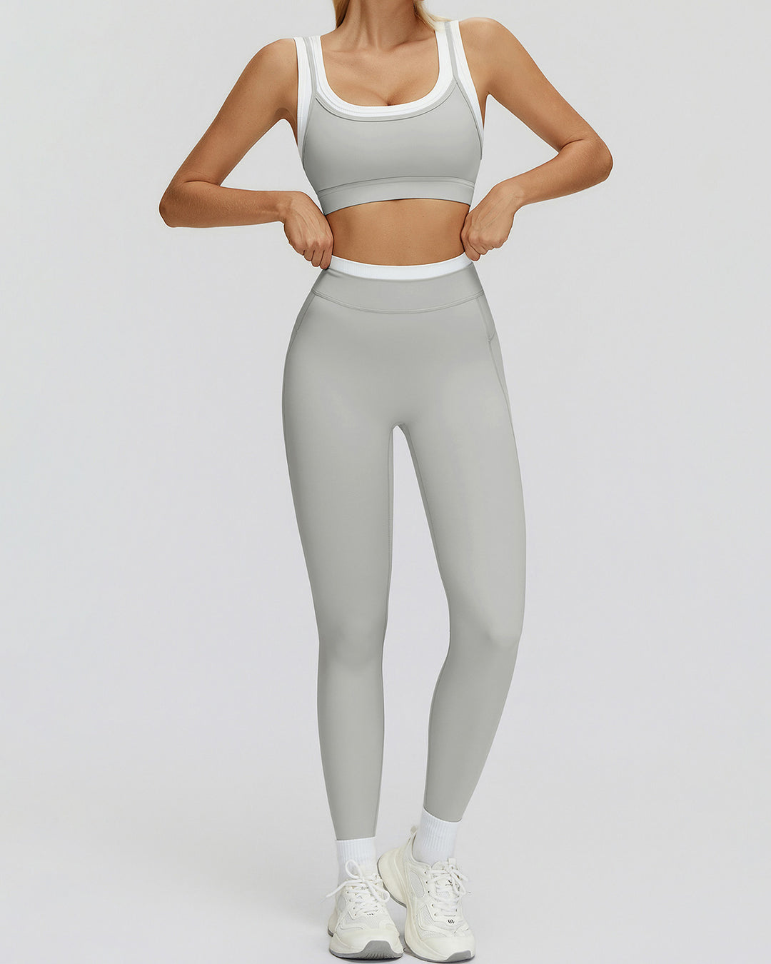 Alessia Seamless Leggings - Grey