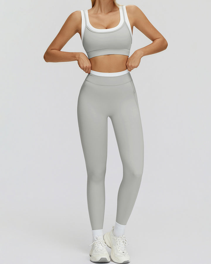 Alessia Seamless Leggings - Grey