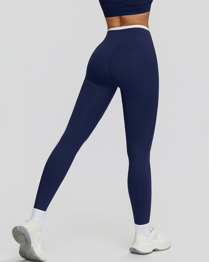 Alessia Seamless Leggings - Navy