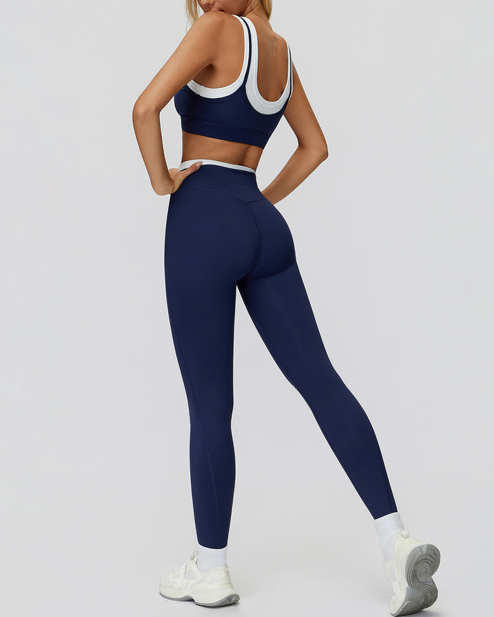 Alessia Seamless Leggings - Navy