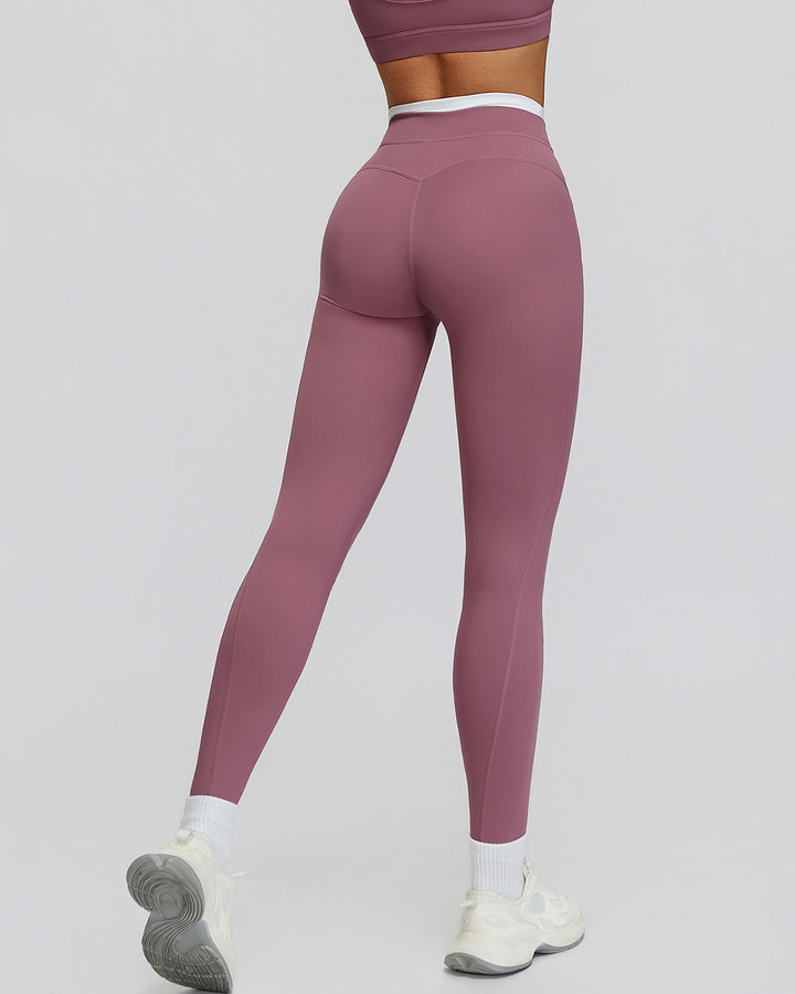 Alessia Seamless Leggings - Old Rose