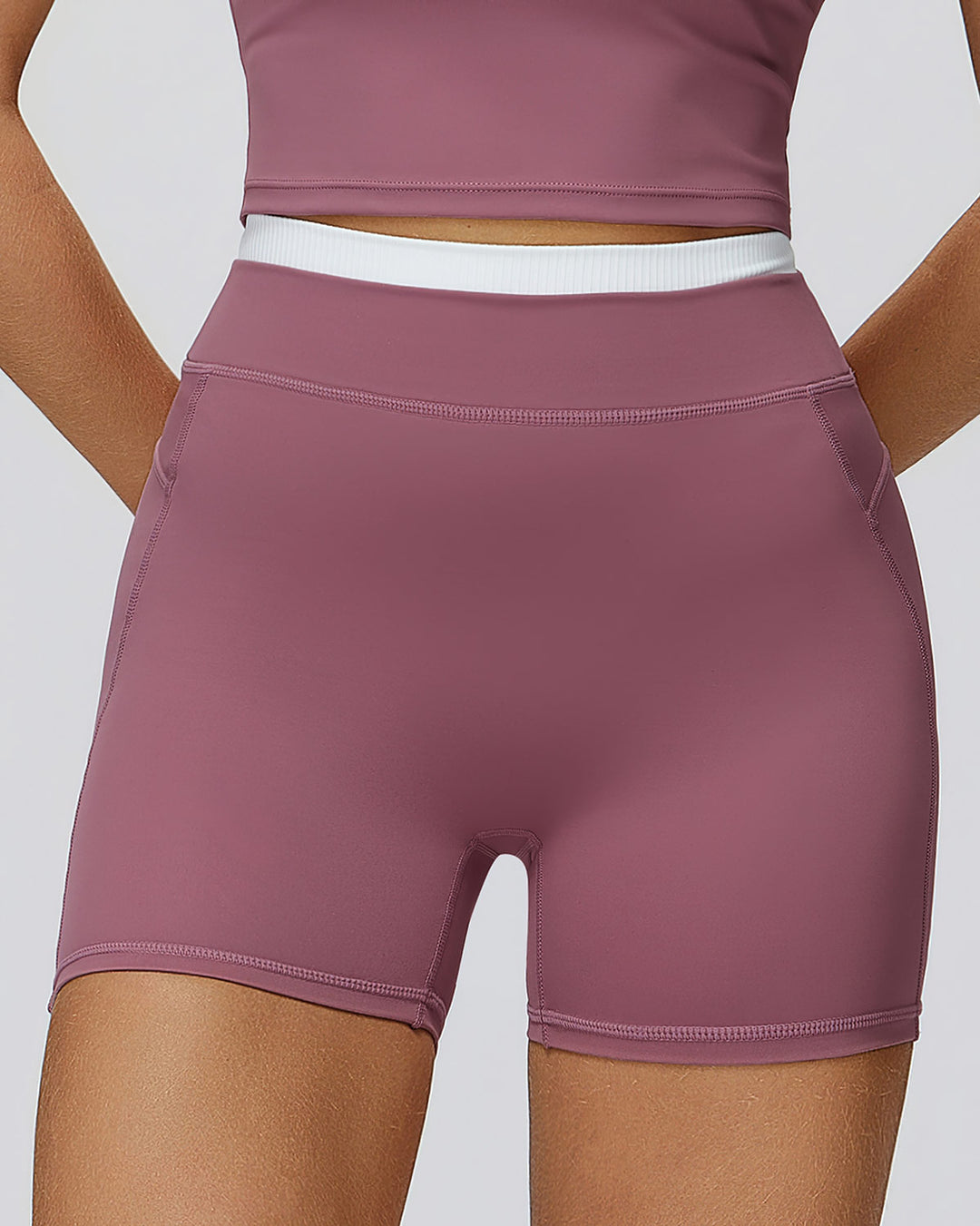Alessia Seamless Shorts - Old Rose