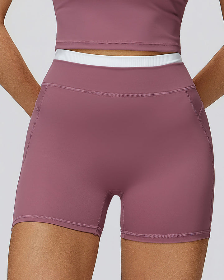 Alessia Seamless Shorts - Old Rose