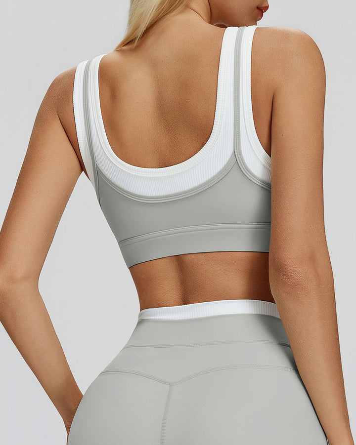 Alessia Sports Bra - Grey
