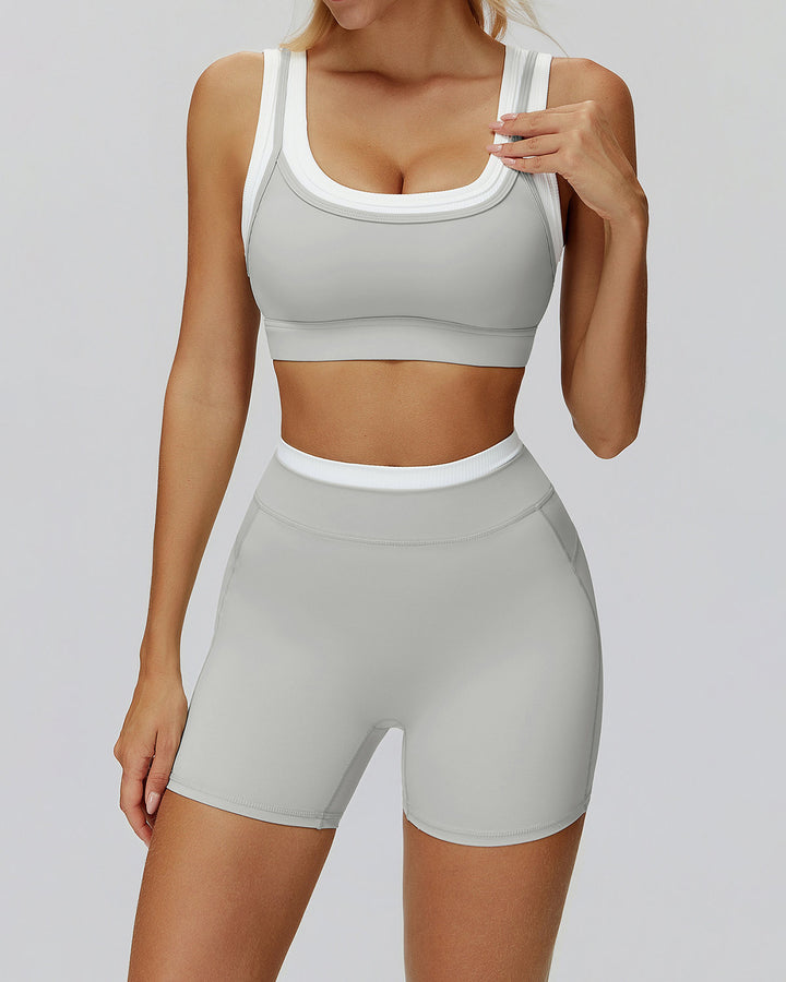 Alessia Sports Bra - Grey