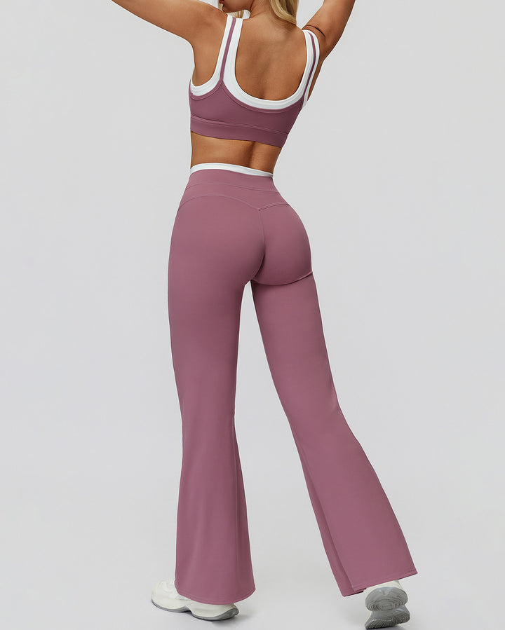 Alessia Sports Bra - Old Rose
