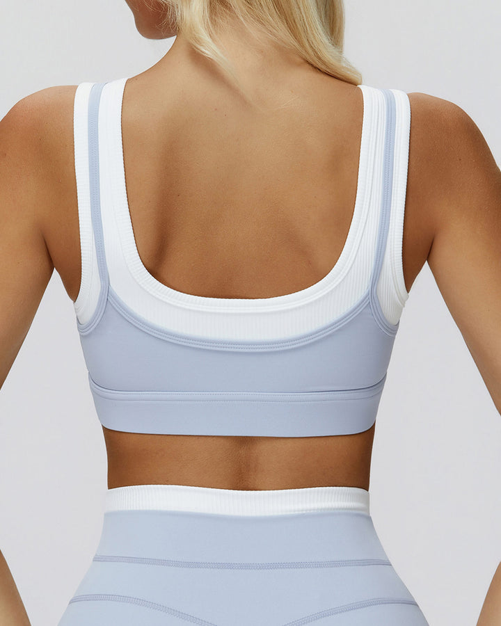 Alessia Sports Bra - Sky