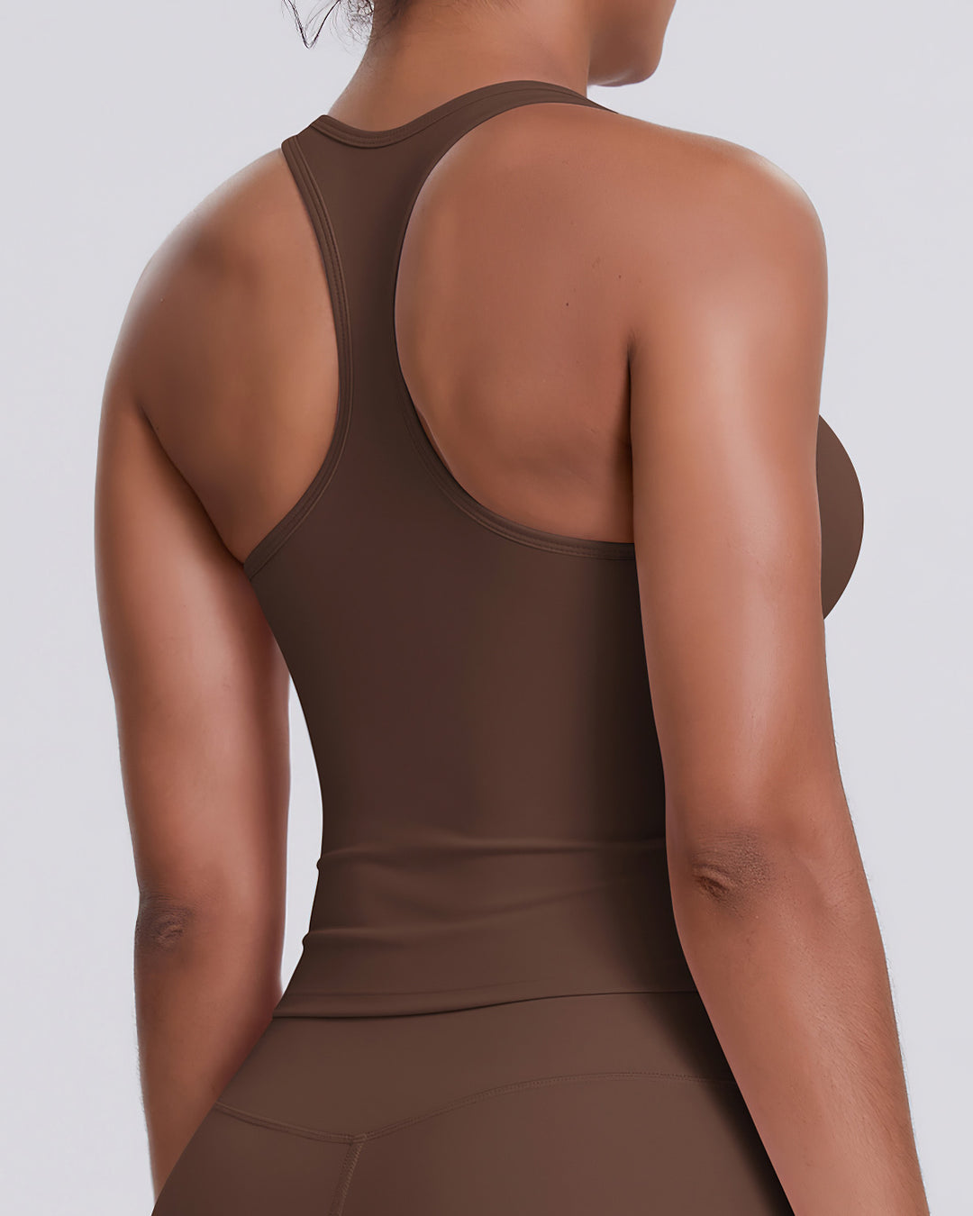 Alina Crop Top - Brown