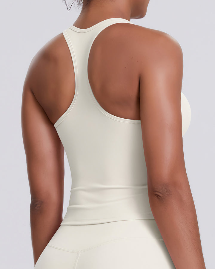 Alina Crop Top - Cloud