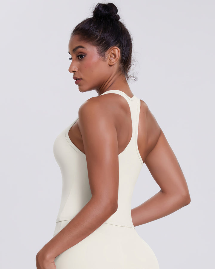Alina Crop Top - Cloud