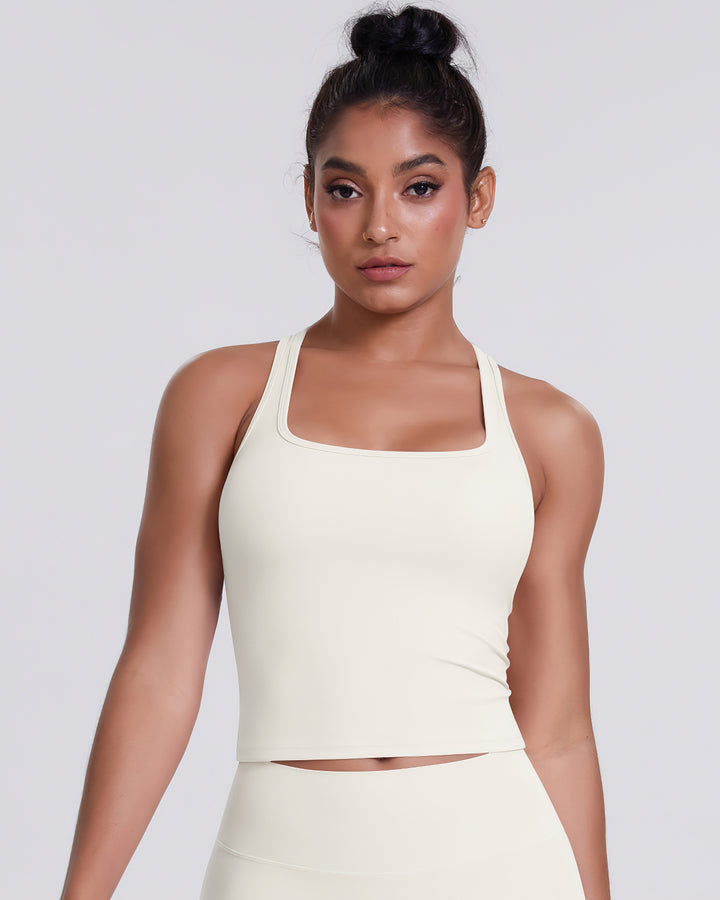 Alina Crop Top - Cloud
