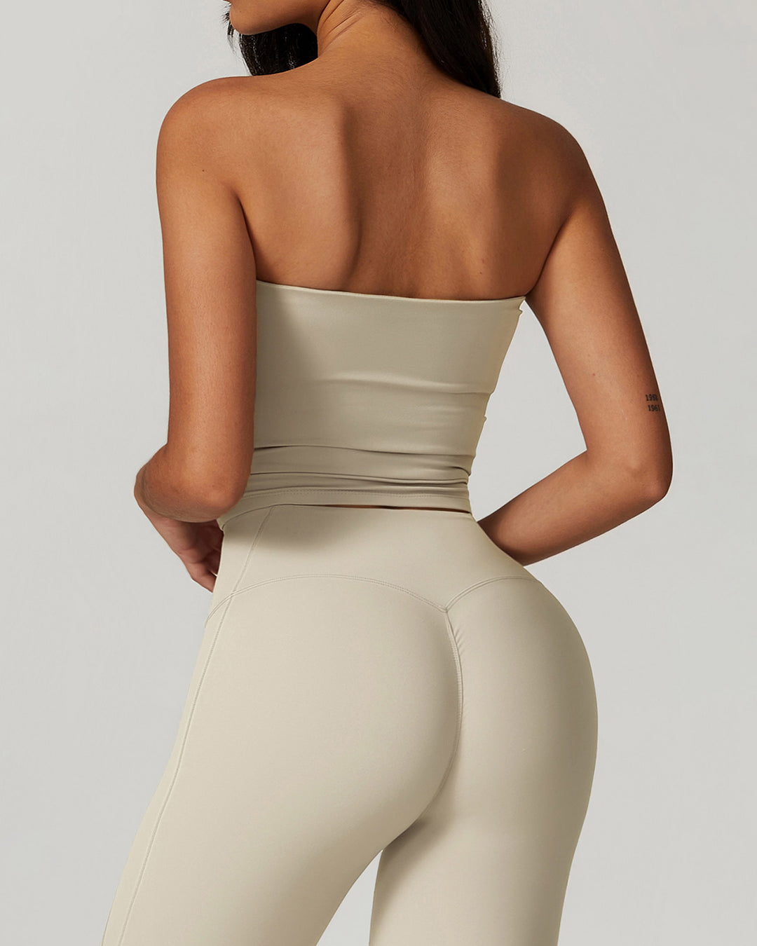 Allegra Tube Top - Beige