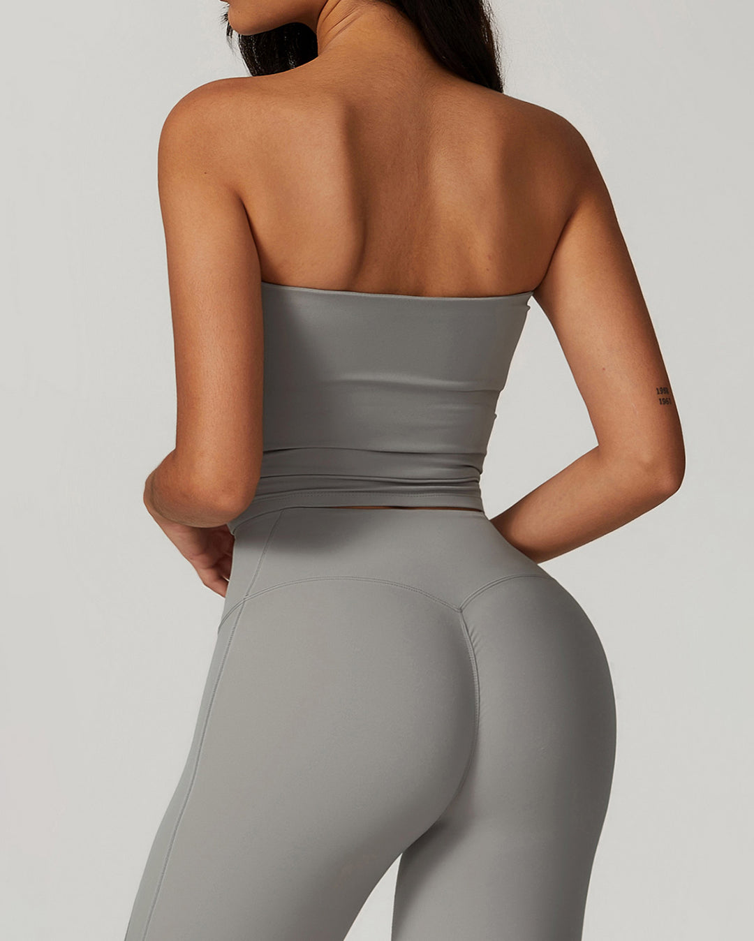 Allegra Tube Top - Grey