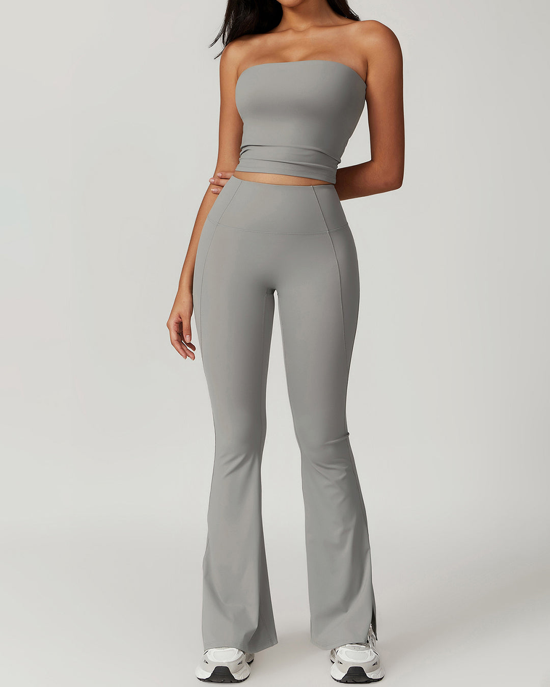 Allegra Tube Top - Grey