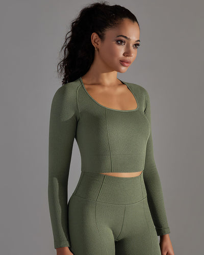 Alodia Long Sleeve - Army Green