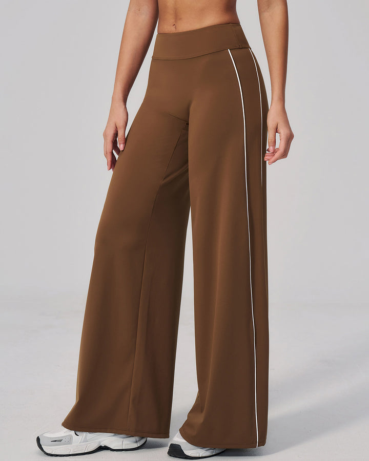 Alora Flare Leggings - Brown