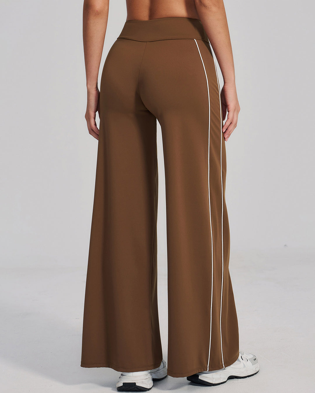 Alora Flare Leggings - Brown