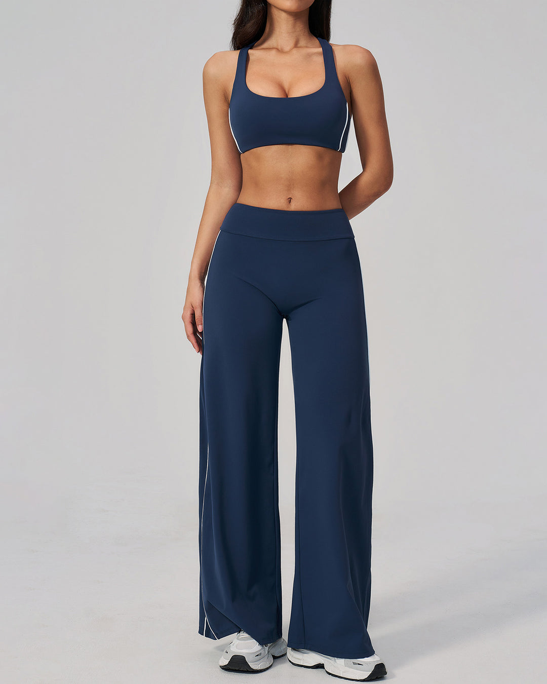 Alora Flare Leggings - Navy