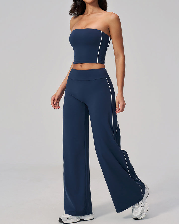 Alora Flare Leggings - Navy