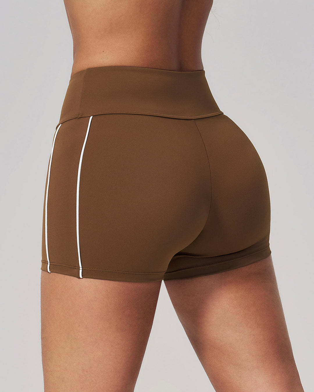 Alora Seamless Shorts - Brown