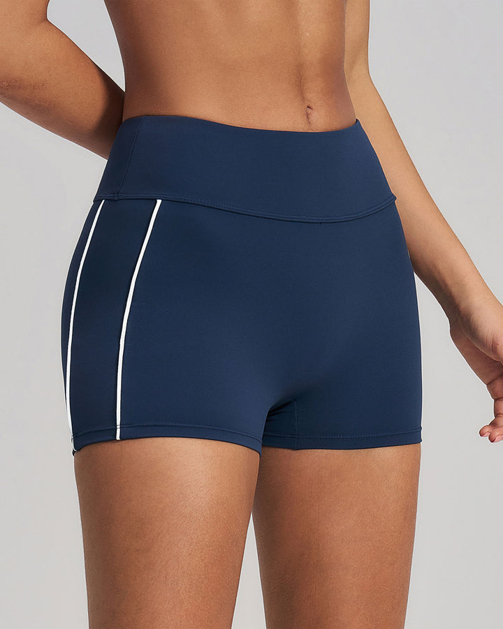 Alora Seamless Shorts - Navy