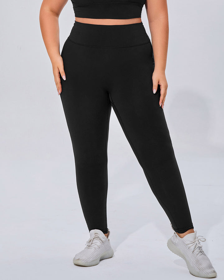 Amaryllis Seamless Leggings - Black