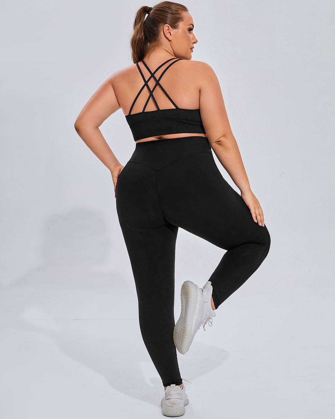 Amaryllis Seamless Leggings - Black