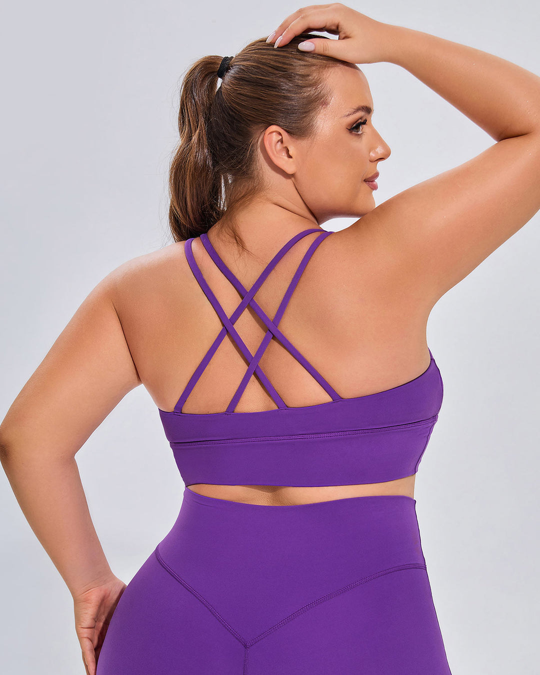 Amaryllis Sports Bra - Purple