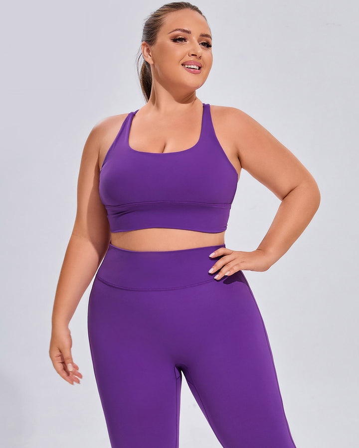 Amaryllis Sports Bra - Purple