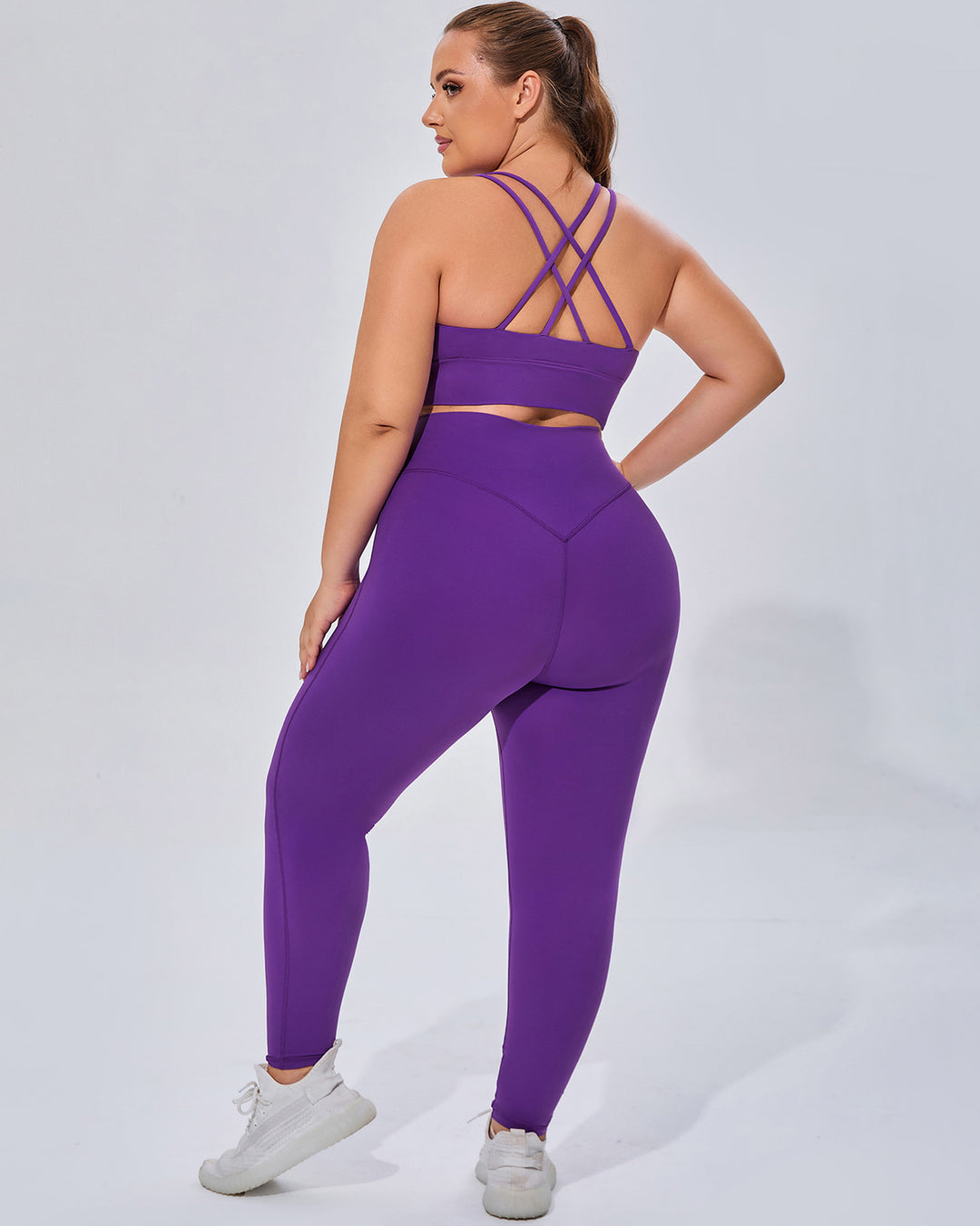 Amaryllis Sports Bra - Purple
